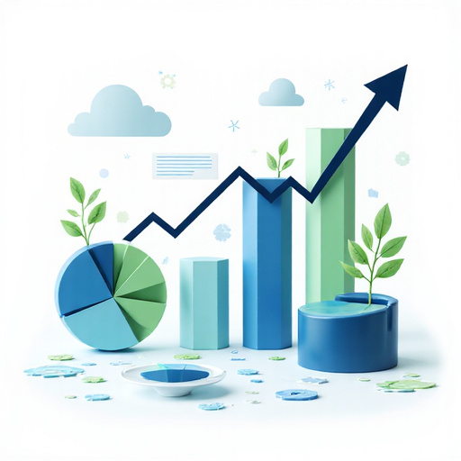 Infographic showing financial strategy components