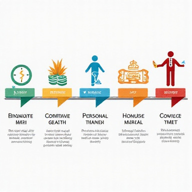 Infographic showing the timeline of transformation